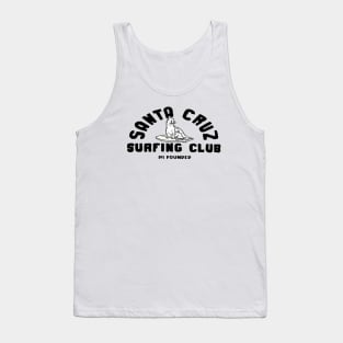 841 Santa Cruz Surfing Club with baby B&W Tank Top